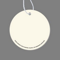 Paper Air Freshener Tag - Circle